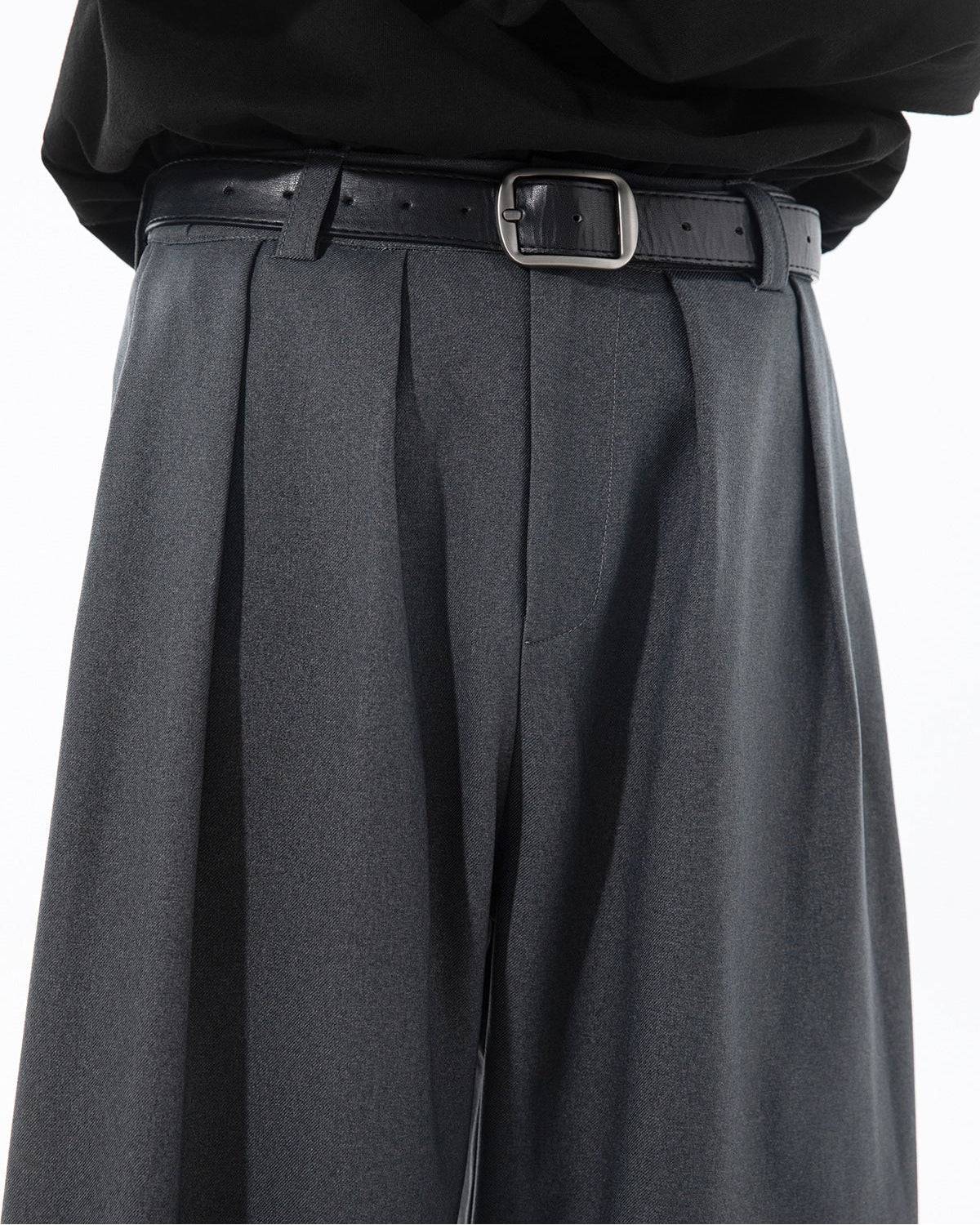 Osaka broek met plooi heren