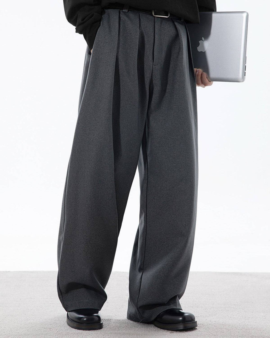 Osaka broek met plooi heren