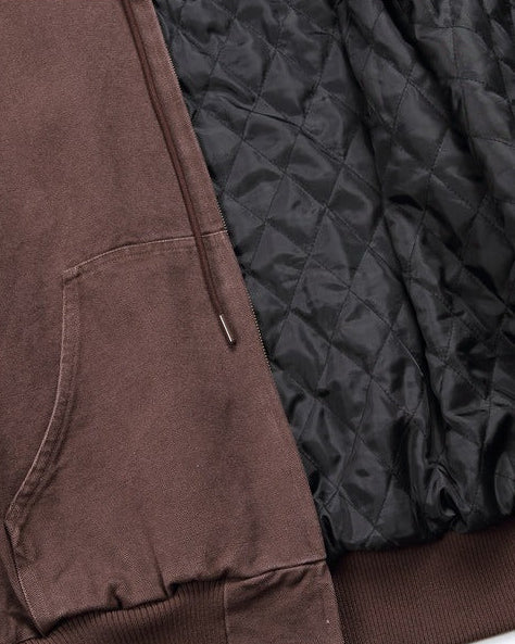 Vest met capuchon en rits heren