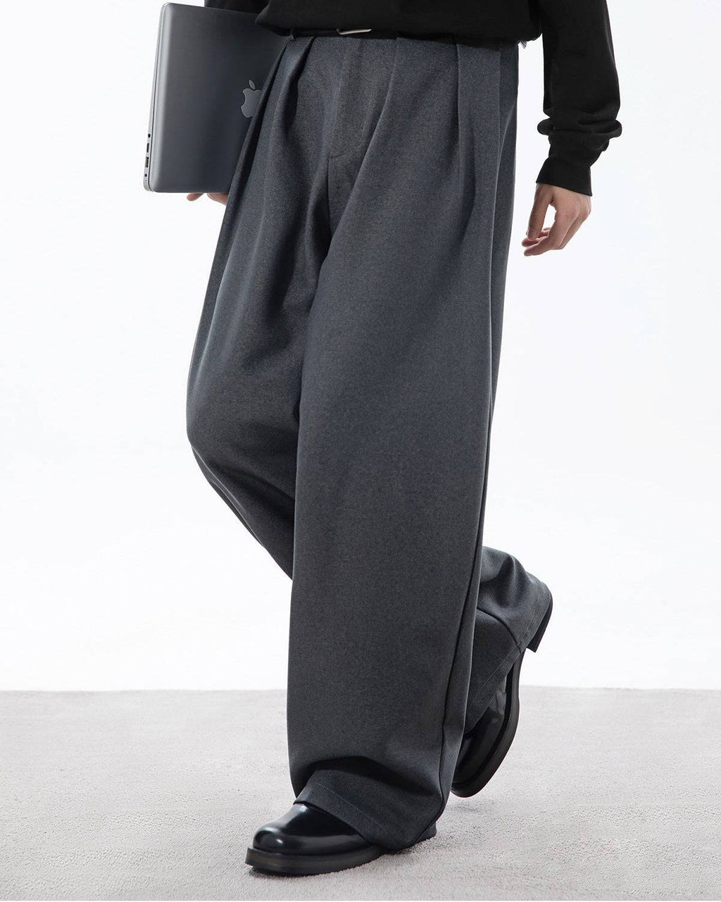 Osaka broek met plooi heren