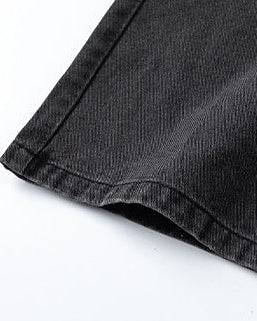 Rechte jeans met vervaagde wassing heren