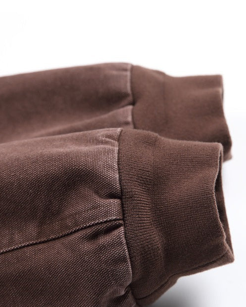 Vest met capuchon en rits heren