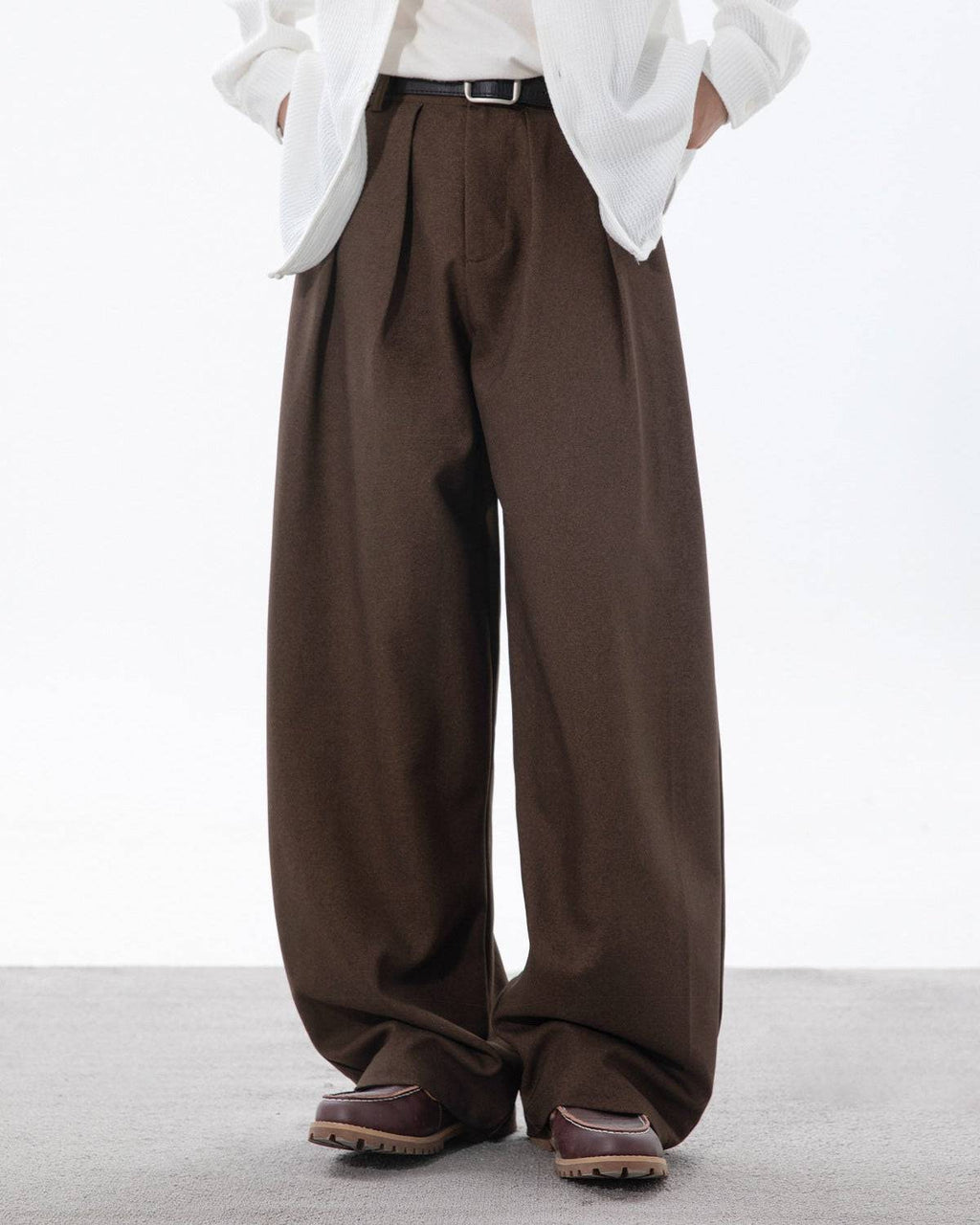Osaka broek met plooi heren