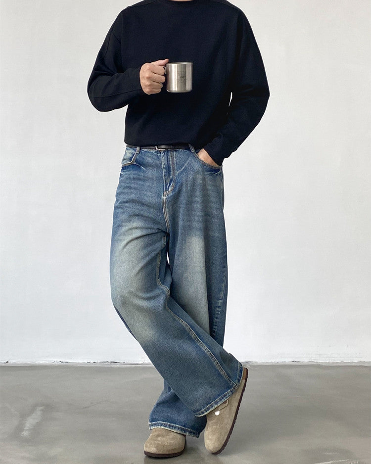 Wijde loose fit jeans heren