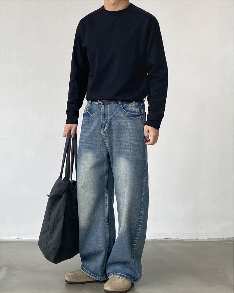 Wijde loose fit jeans heren