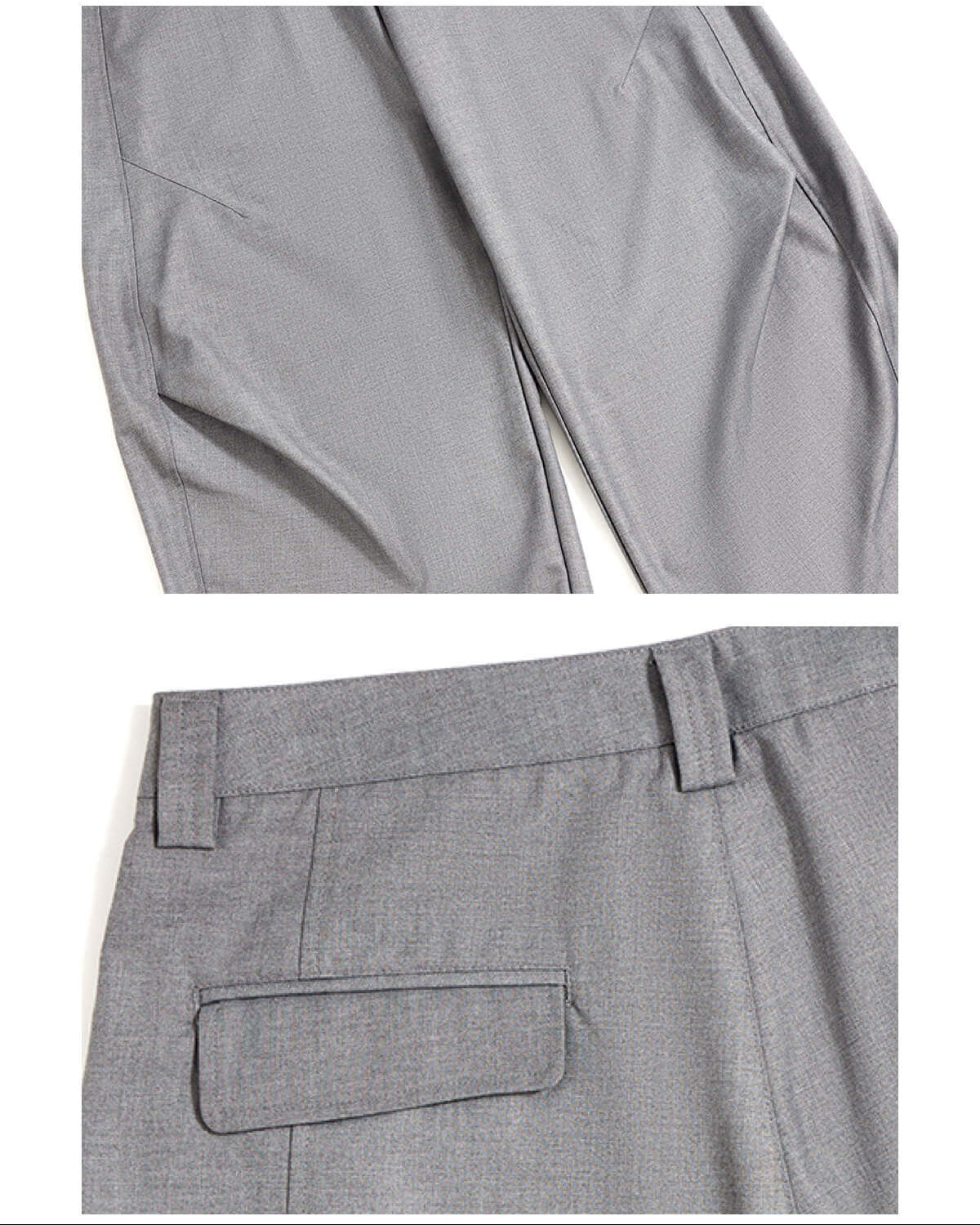Wijde pantalon heren