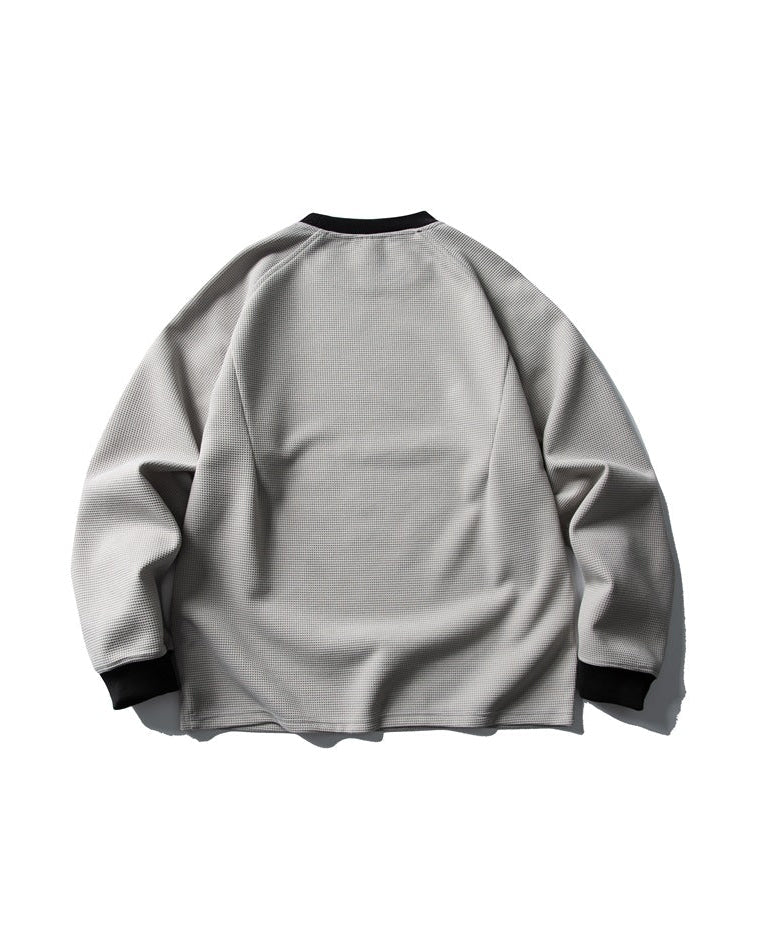 Gebreide sweater met ronde hals heren