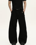 Wijde utility broek heren