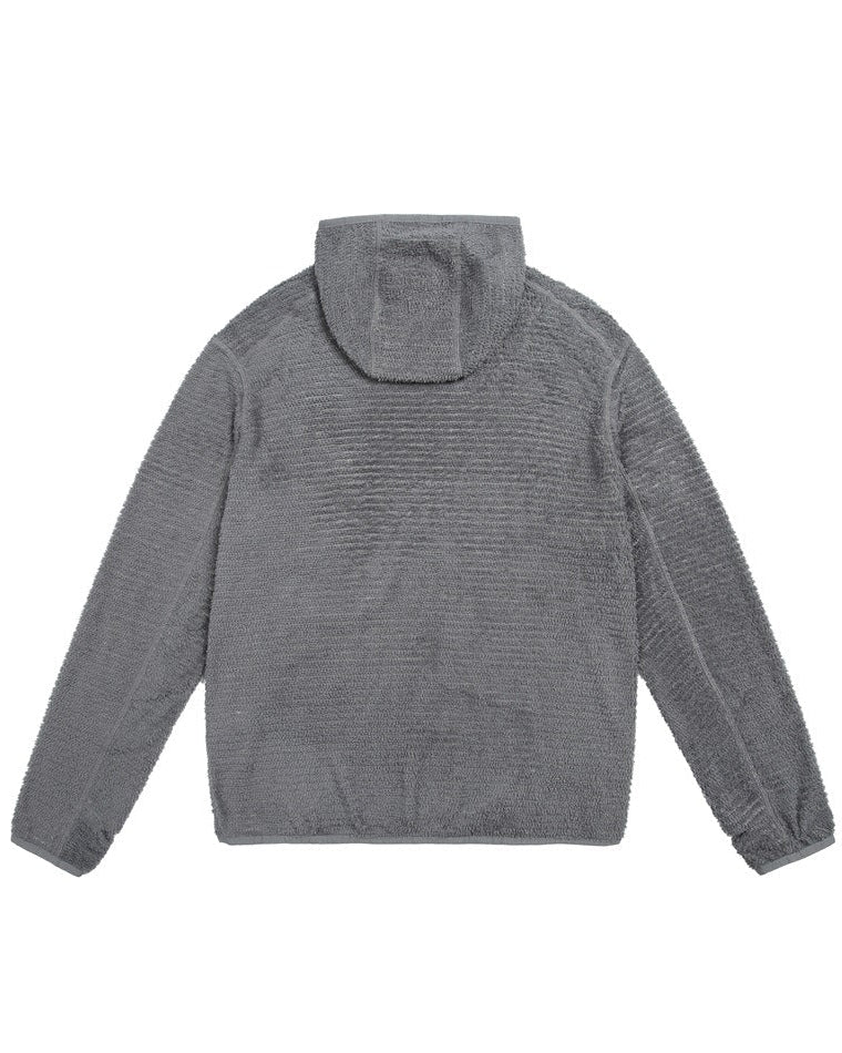 Fleece hoodie heren