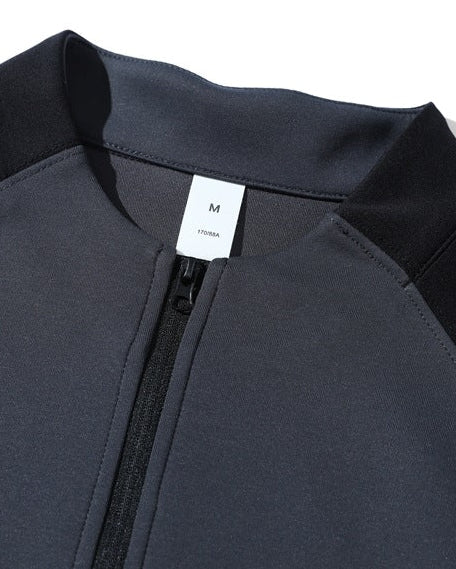 Sweater met halve rits heren