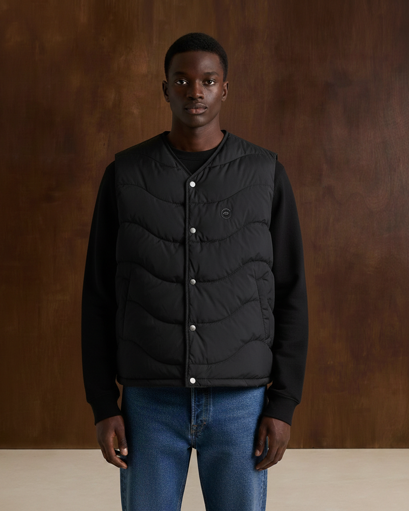 Donzen bodywarmer heren