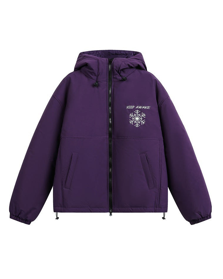 Winterjas met capuchon heren