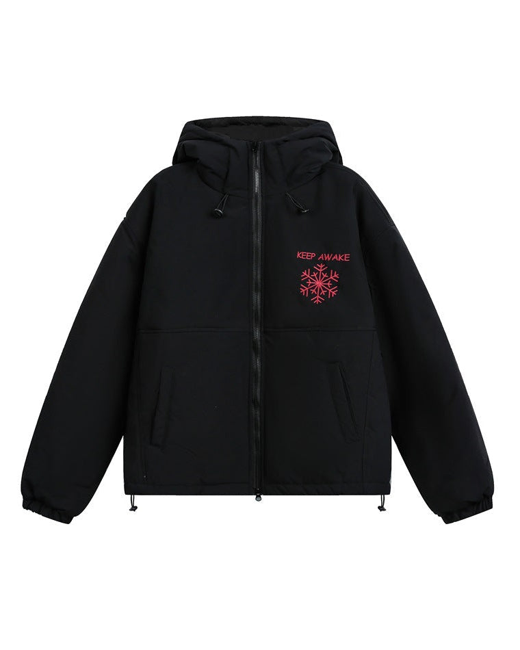 Winterjas met capuchon heren