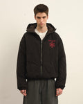 Winterjas met capuchon heren