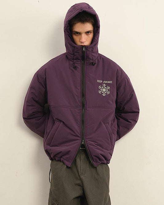 Winterjas met capuchon heren