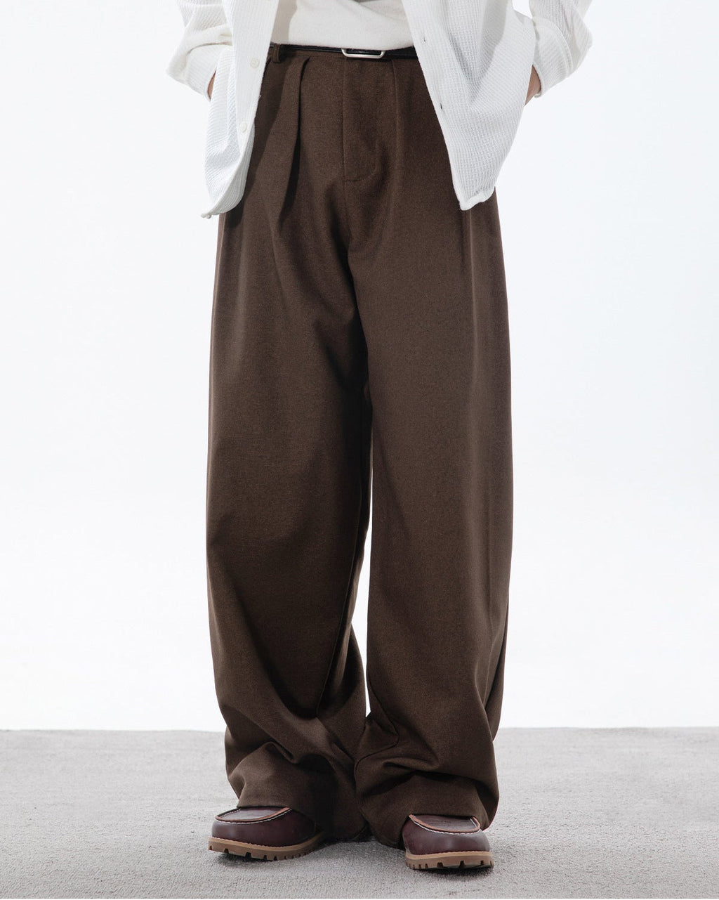 Osaka broek met plooi heren
