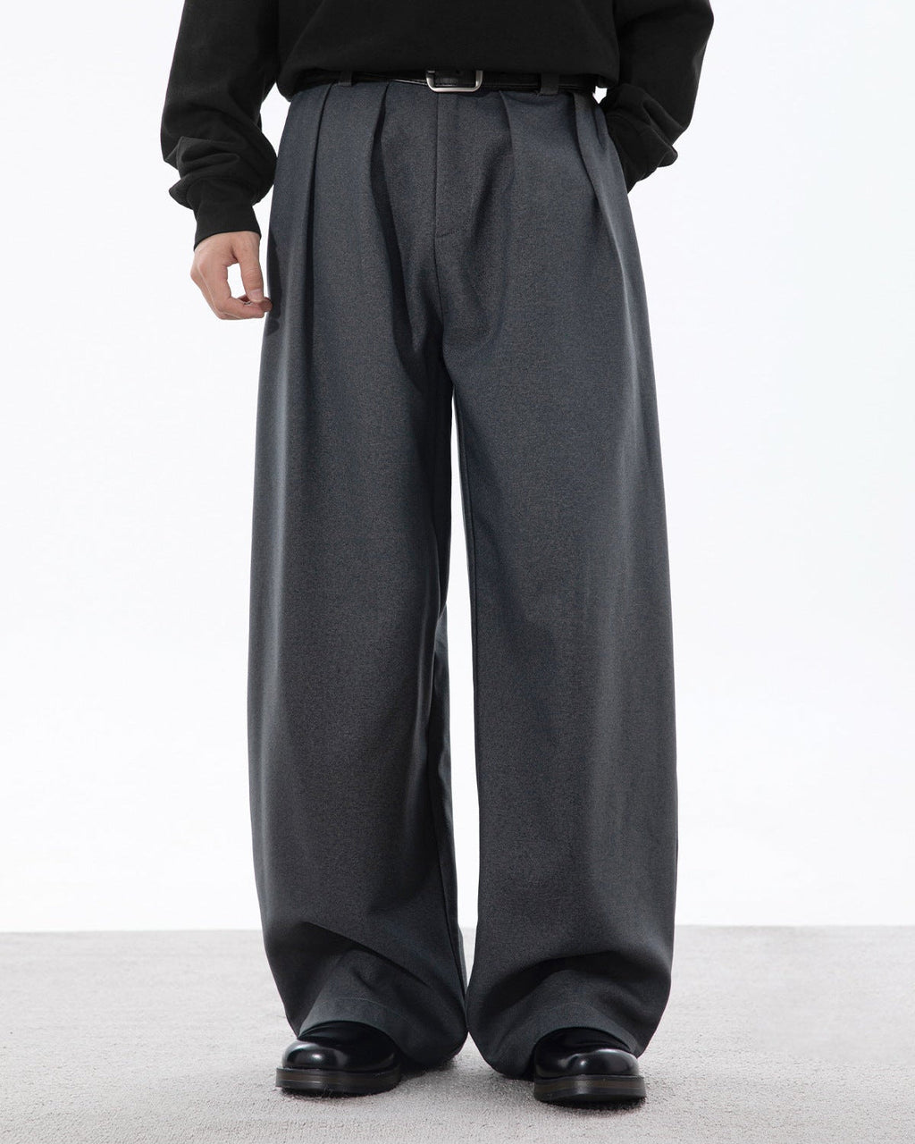 Osaka broek met plooi heren