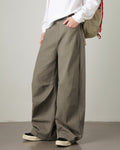 Wijde utility pantalon heren